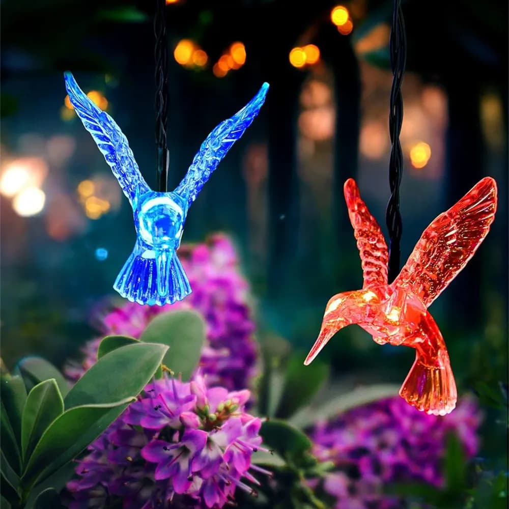 20leds Solar String Light For Holiday humming Lights Outdoor Waterproof Garden Decoration Solar String Lights HomeDecro L061