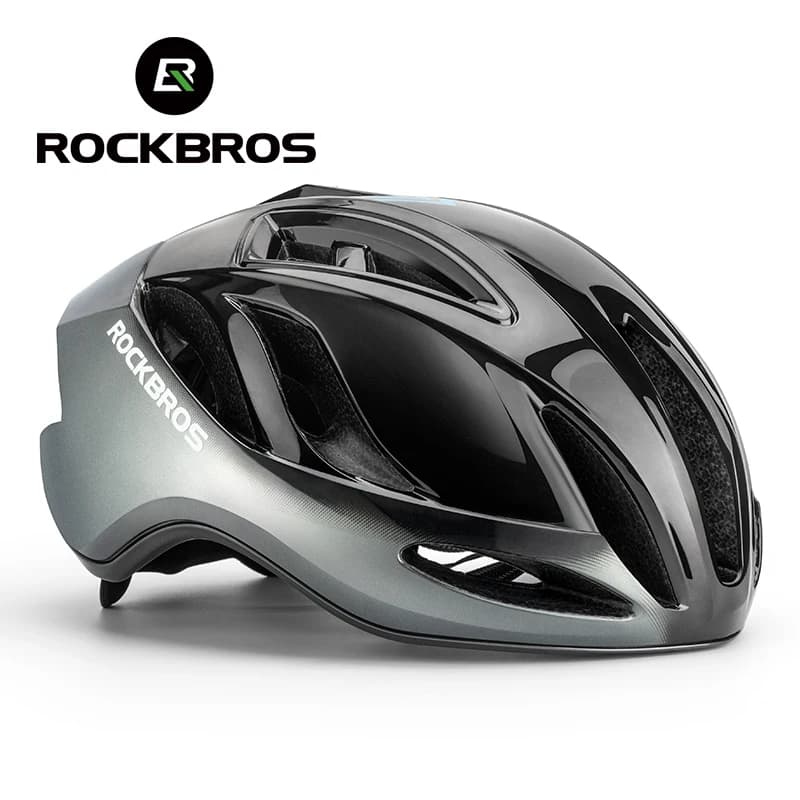 Casco da ciclismo ultraleggero ROCKBROS, casco traspirante ad alta resistenza, casco di sicurezza integrato, casco da ciclismo regolabile per uomo e donna