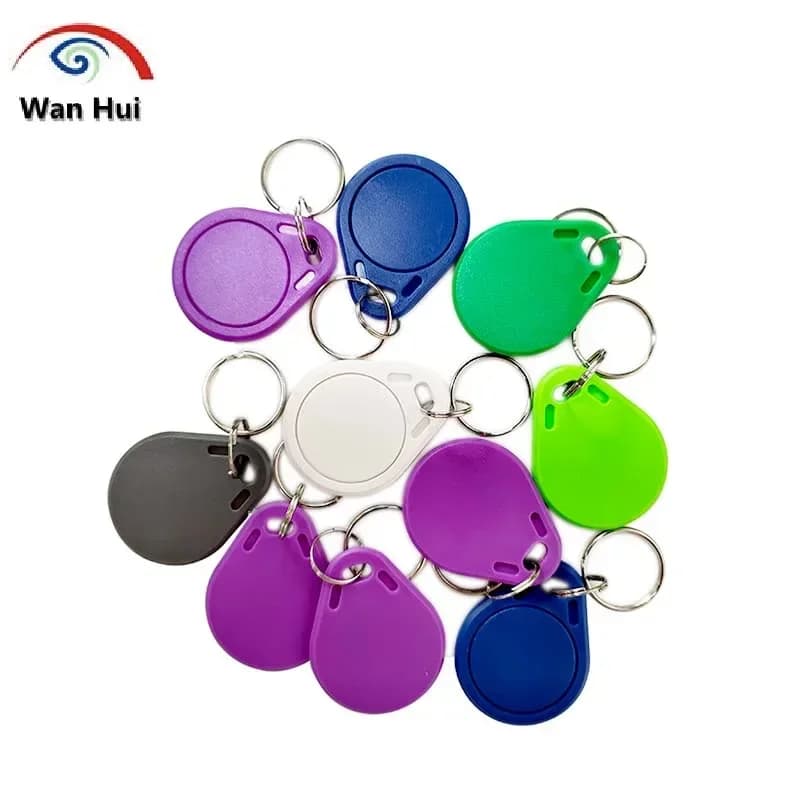 10 Pz FUID Tag 13.56MH IC Card RFID Portachiavi Token NFC Chiave Fob Unità 0 Indicatore Usa E Getta Registrabile Chiave Copia Clone