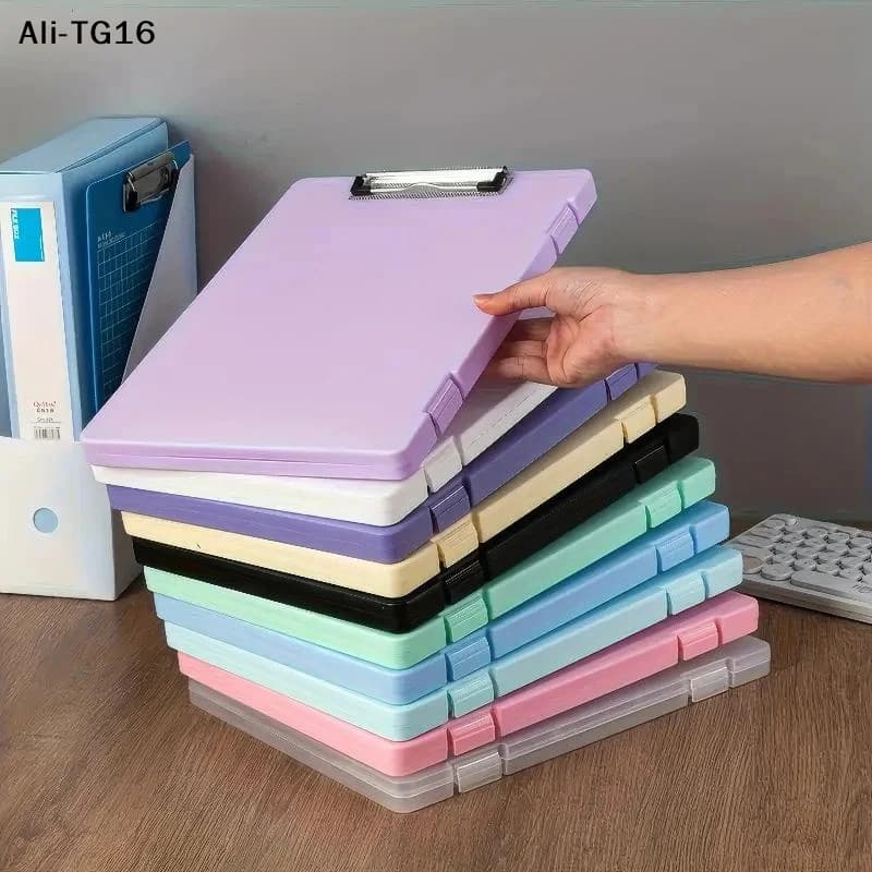 【Ty2】1Pc Color Folder Storage Box Multifunctional Desktop Organizer Suitable for Daily Organization and Use of Office Documents