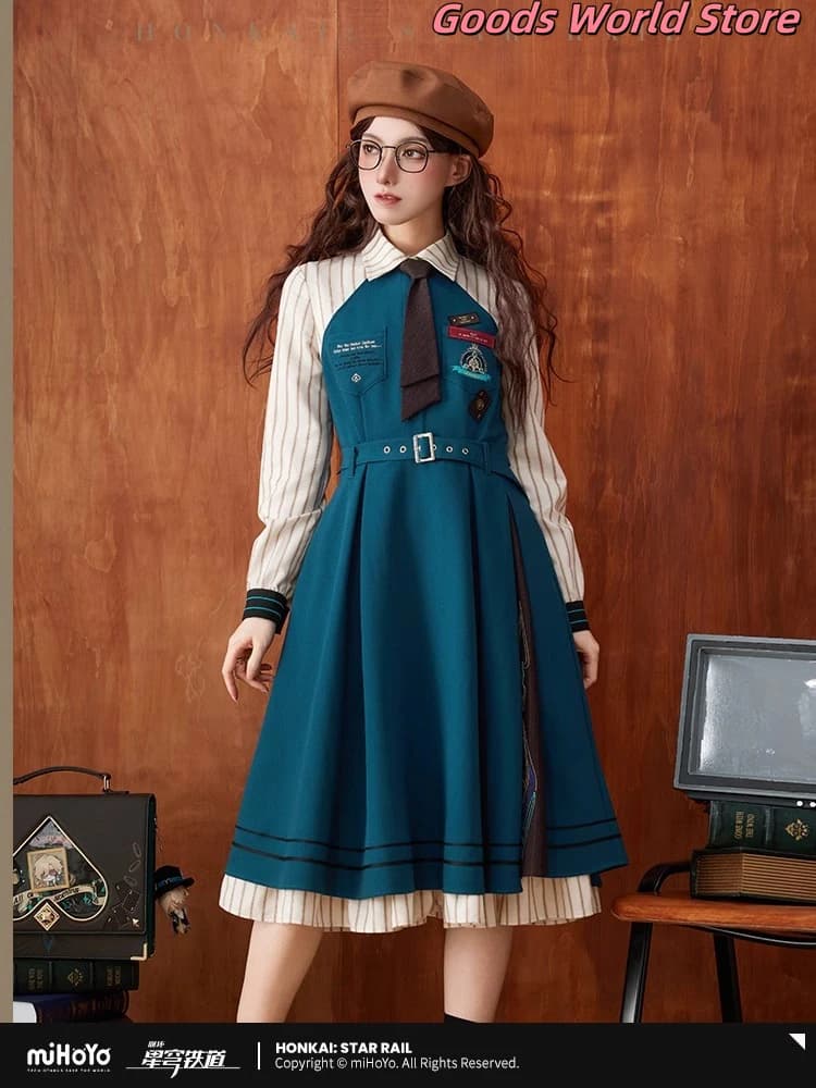 Available Dress Avventurine Original Merch Honkai Star Rail Adventure Costume Cosplay Anime Game Dress Halloween Birthday Gifts