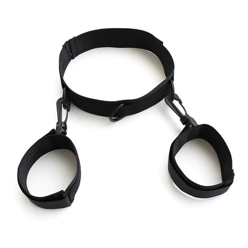 Manette di ritenuta per il collo Chiusura regolabile Giocattolo del sesso Manette in nylon Erotico 18+ Kit di strumenti per giochi per adulti Sex Shop