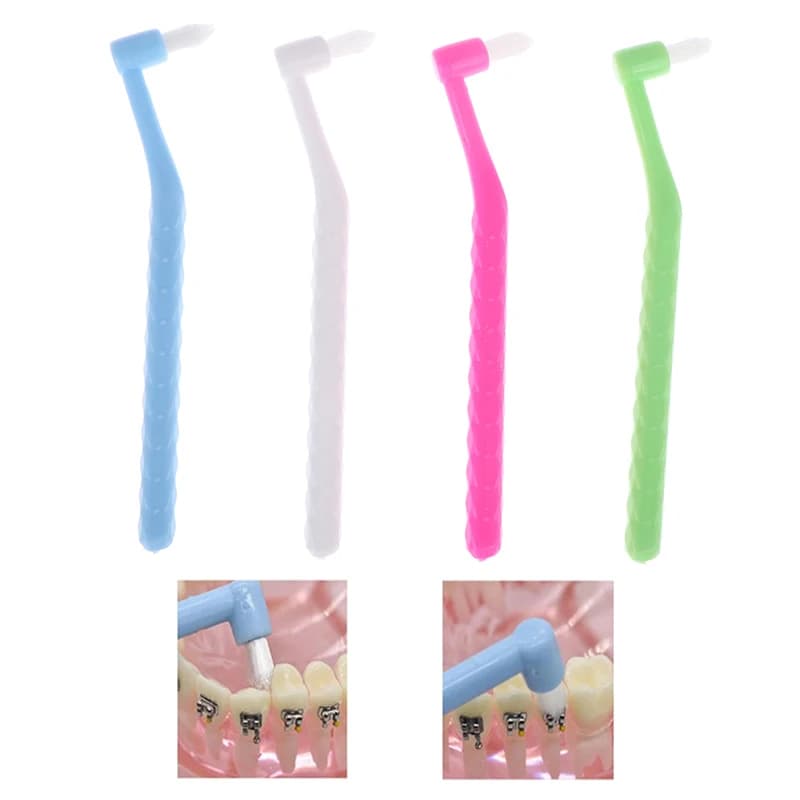 Single toothbrush toothbrush soft tool for oral hygiene small head