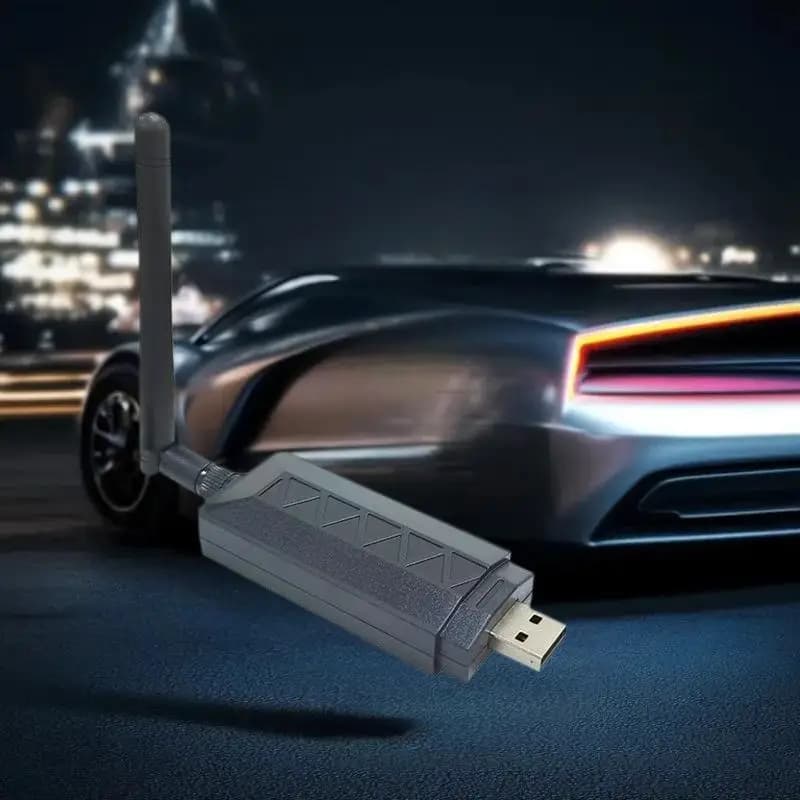 Adattatore USB wireless Atheros AR9271 802.11n 150Mbps con antenna WiFi 2DBi per Windows 7/8/10 Kali Linux, 1 pezzo
