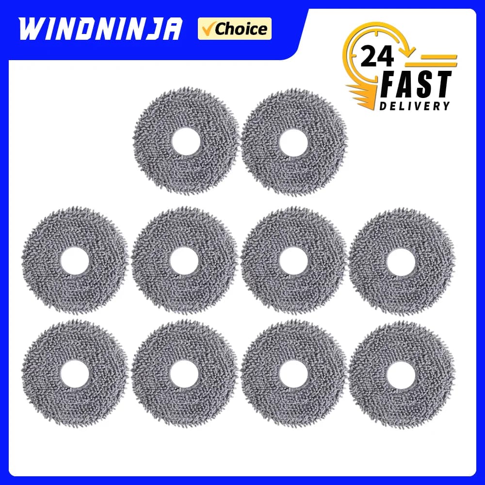 Panno Mop Pad Per Roborock P20 PRO/G20s Ultra/Saros 10R/Qrevo Curv/Qrevo Edge/Q Revo/Qrevo MaxV/QV 35A/P10pro Robot Aspirapolvere