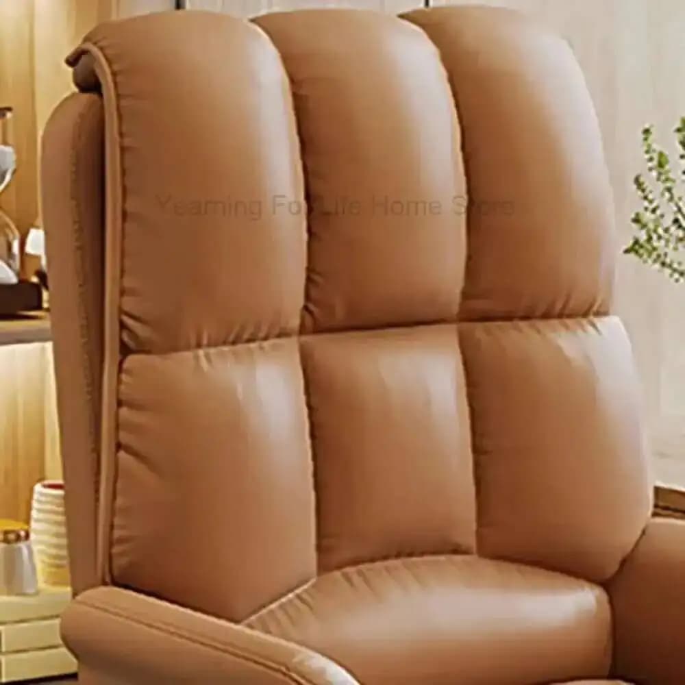 Sedia da ufficio con schienale Ruote Poggiapiedi Gaming Studio di lusso Comoda sedia da scrivania Estetica per il tempo libero Silla De Oficina Silla Gamer Furniture