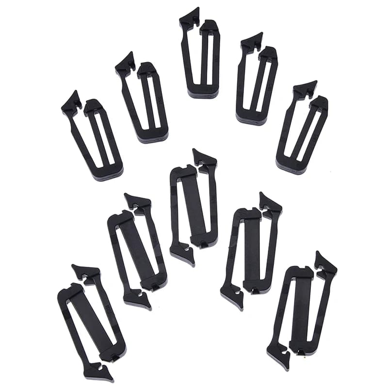 Novità! Set di 5 Clip per Cinghie Molle, Fibbie Regolabili per Accessori Zaino