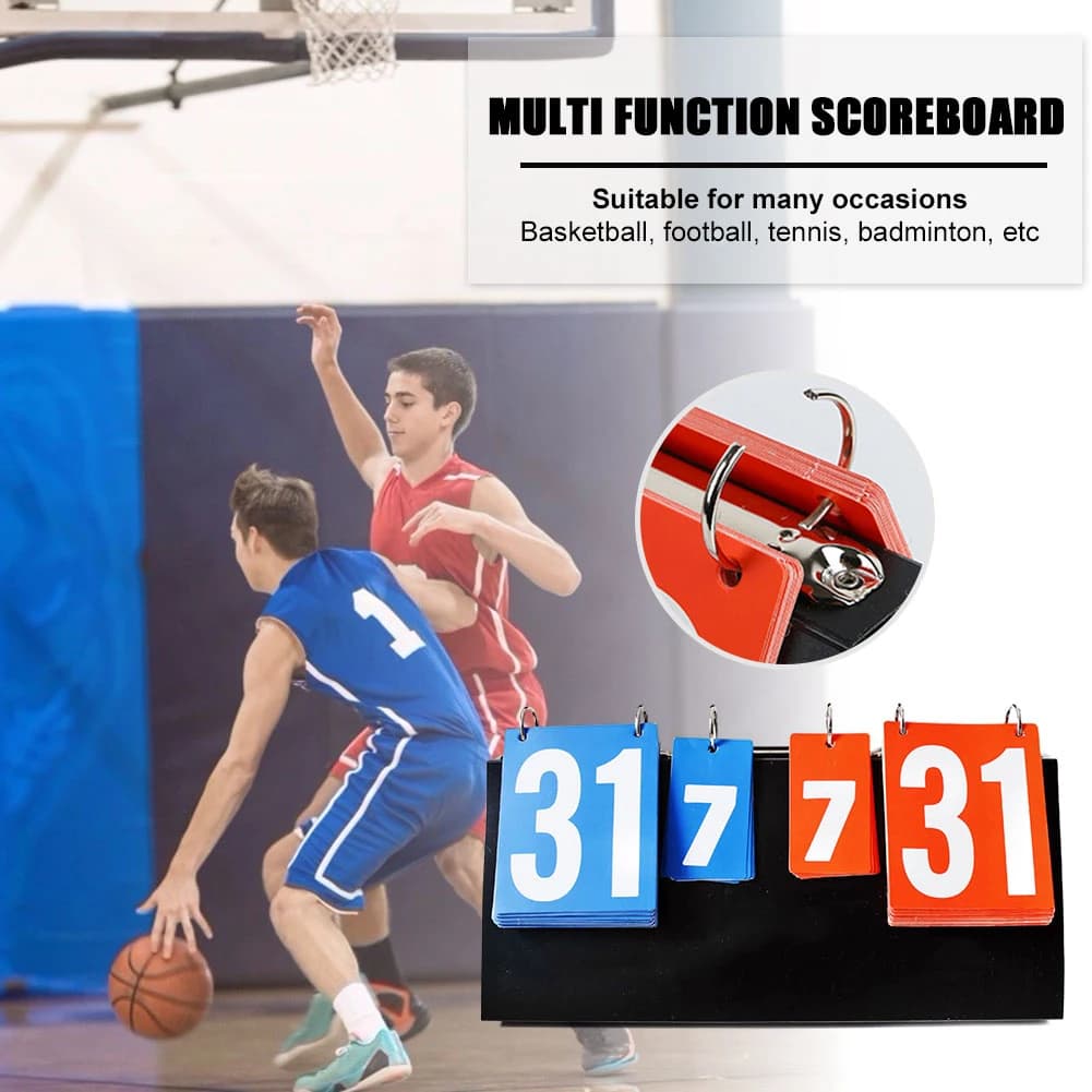 Basketball Football Volleyball Scoreboard Sports Competition 4-Digit Score Board