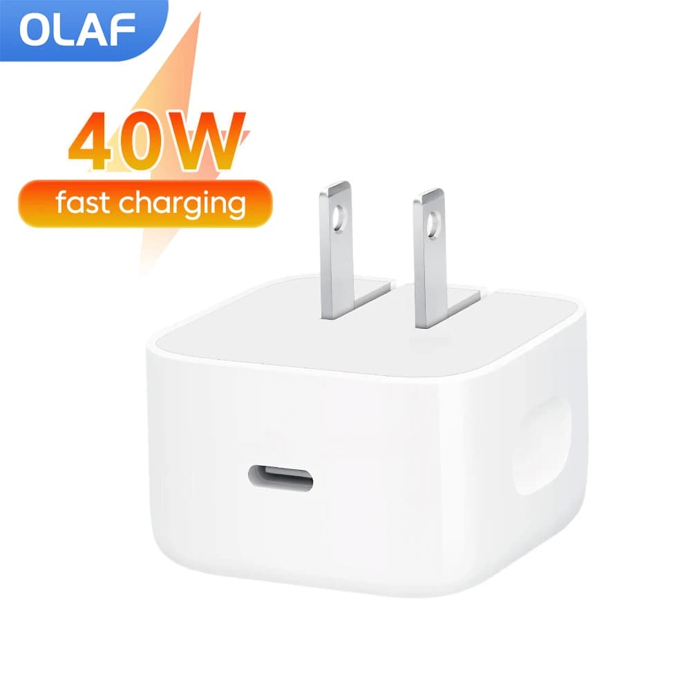 PD Charger 40W Type C Quick Charge Portable Travel Charger with Plug EU/USA/UK for iPhone Sumsung Huawei Xiaomi USB C Wall Charger