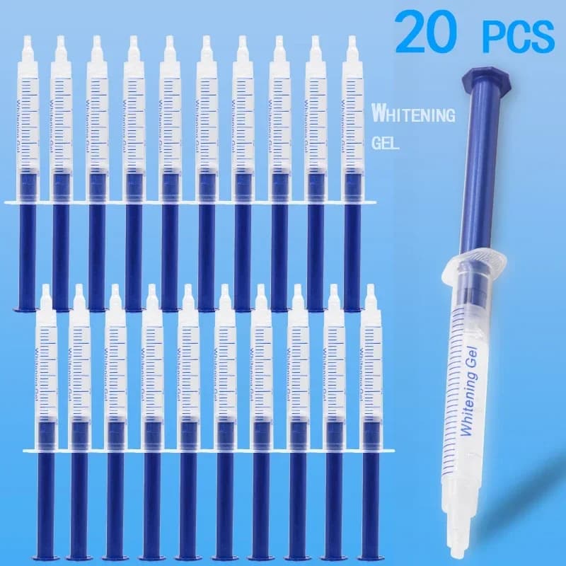 20 pcs/lot teeth whitening gel 44% peroxide dental whitening system oral gel whitening kit for white teeth teeth gel dental instruments