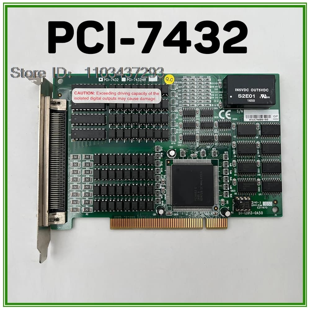 Per scheda di acquisizione IO digitale isolata ad alta velocità a 64 canali ADLINK PCI-7432