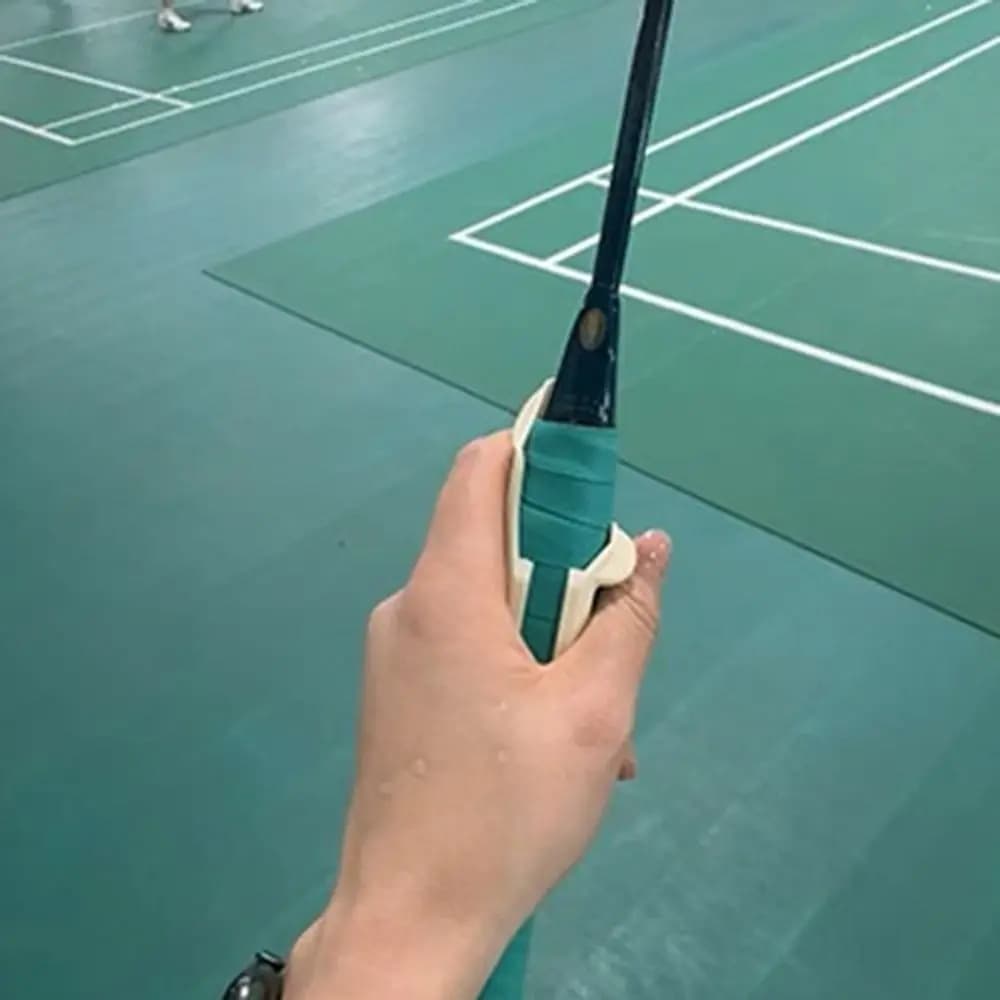 PP Badminton Grip Aid Improve Skills Universal Tennis Racket Grip Assistance Badminton Racket Posture Correction