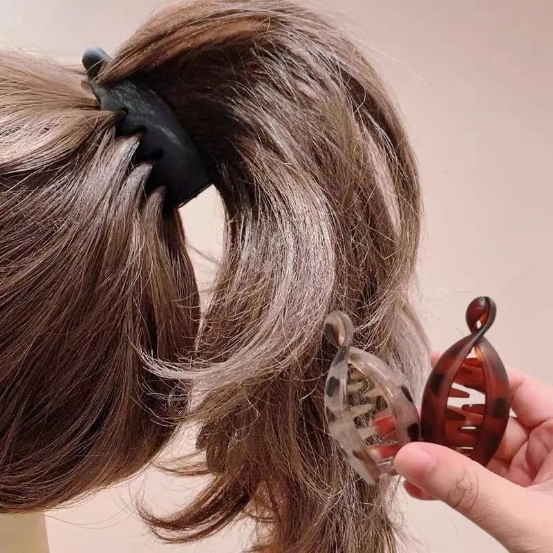 Banana clips, small size, vertical clips for women, elegant high horsetail kilns, twisted clips, simple hair accessory
