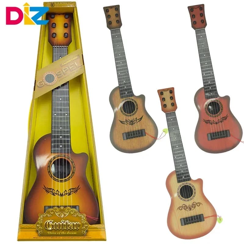6 corde per chitarra classica corde in acciaio per principianti chitarra giocattolo per bambini ukulele strumento musicale per bambini per regalo per ragazza ragazzo