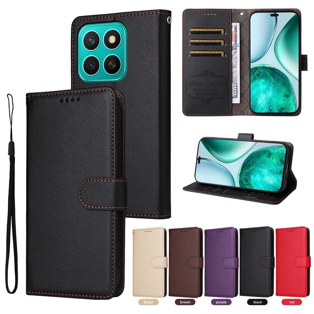 X9A X9C X7B X8B X8C X6A X6B 200 400 Magic 5 6 7 Lite Pro 4G 5G Flip Magnetic Leather Cover