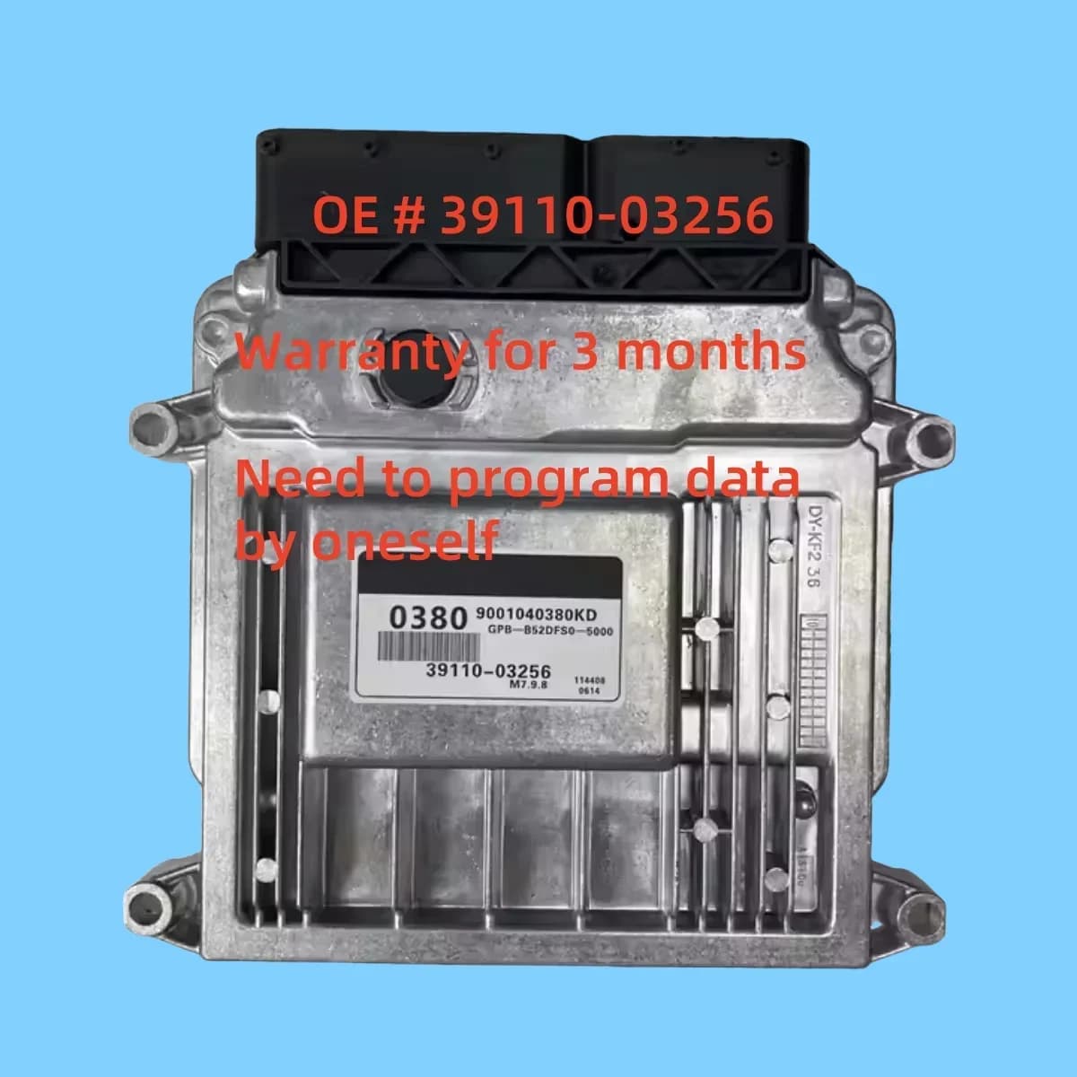 Alta qualità M7.9.8 39110-03256 3911003256 0380 Unità di controllo motore ECU ECM per Hyundai
