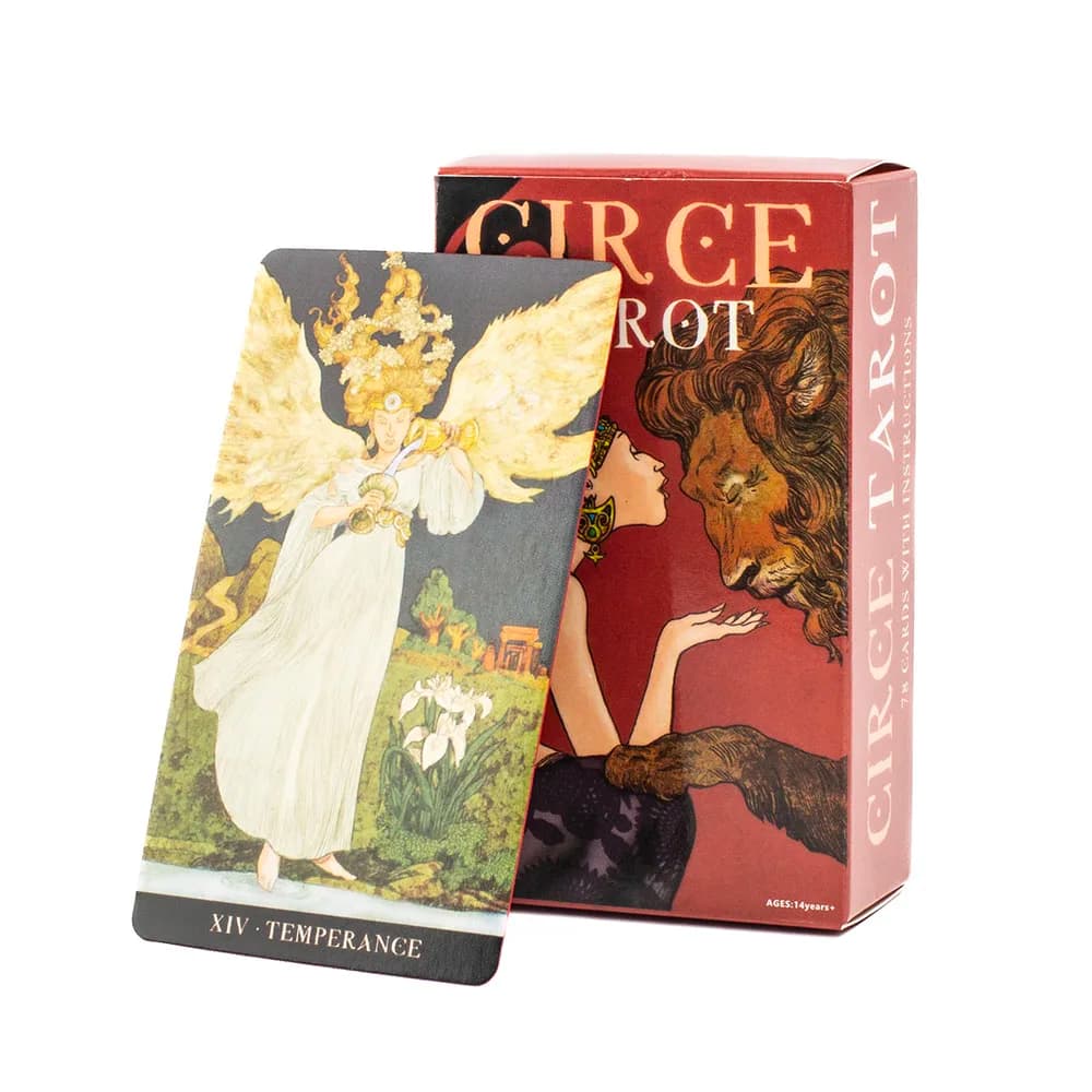 2024 NUOVO Circe Tarocchi Carte 10.3*6Cm 78 Pz Divinazione Destino Mazzo di Carte Da Gioco Da Tavolo Per La Festa in Famiglia