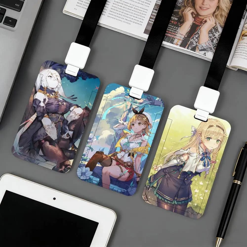 Porta carte Game A-Atelier Ryza applicabile a carte d'identità, carte bancarie, carte per il trasporto pubblico e carte di lavoro