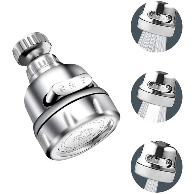 Faucet for Faucet Extension Water Diffuser Faucet 3 Mode Mixer Aerator Kitchen adapter Sprayer Save Gorgogliatore Shower Filter