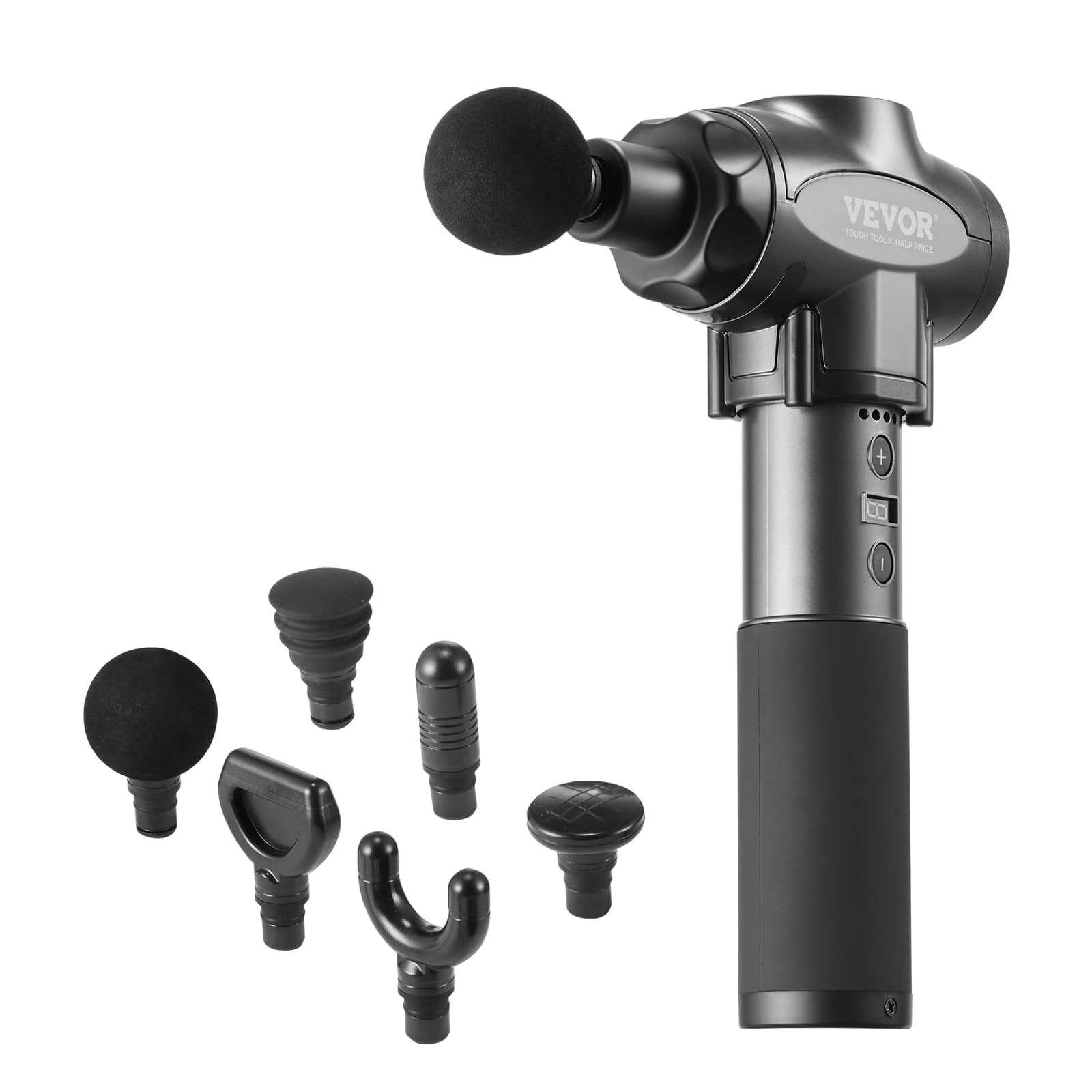 SucceBuy Massage Gun Muscle Massage Deep Fabric Percussion Massage for Athletes Electric Massage Gun to Relieve Pain Muscle Relaxation