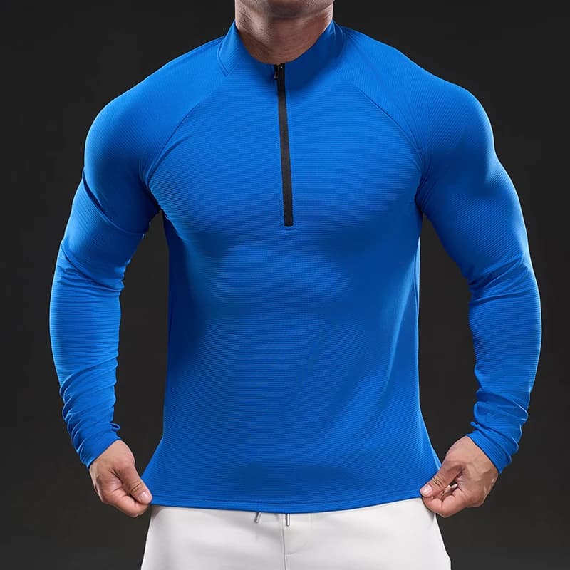 Running Sportswear, Simple and Versatile T-shirt for Men, Jersey for Cycling and Fitness for Open, Fitted, Elastic and Comfortable