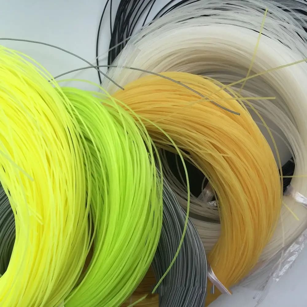 Spare accessories for tennis racks 1.35 mm 12M Multi-color Polyester Nylon Titanium wire Soft rack