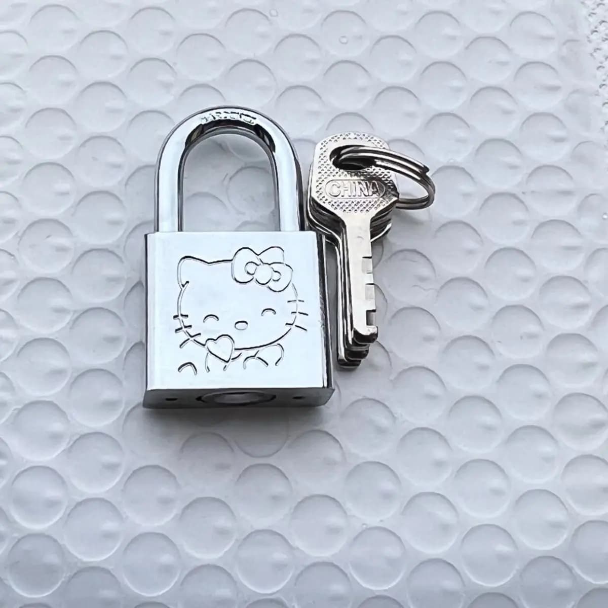 Lucchetto Hello Kitty a forma di cartone animato, simpatico, per armadietto del dormitorio studentesco, serrature per porte di casa, serratura per armadio, regalo giocattolo, accessorio.