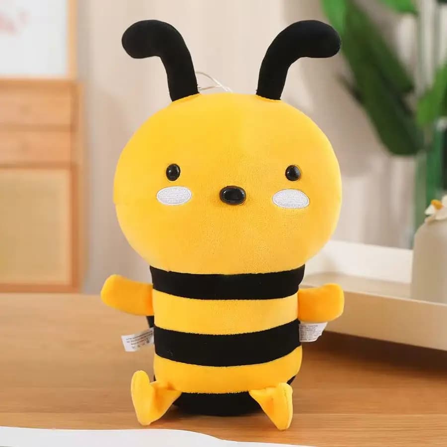 20/30 centimetri Simulato Ape Bambola Farcito Peluche Bambola Fatta A Mano Del Fumetto Anime Carino Cuscino Divertimento Regalo Di Compleanno Per Bambini bambola