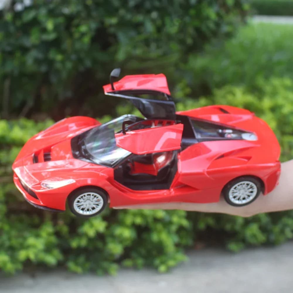 Auto elettrica RC 1:14, modello classico con porta apribile, giocattolo telecomandato da 2,4 GHz, regalo di compleanno per bambini ragazzi ragazze 6066