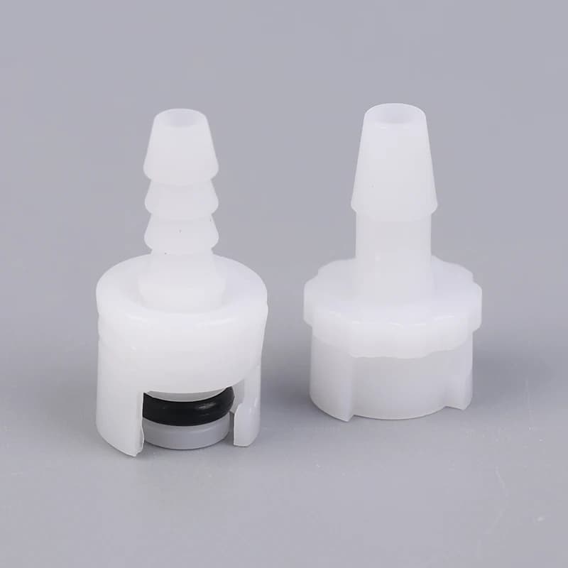 NIBP blood pressure cuff single tube connector for air tube Welch Allyn/Marquette/Datex-Ohmeda Zoll Slot to lock the plug