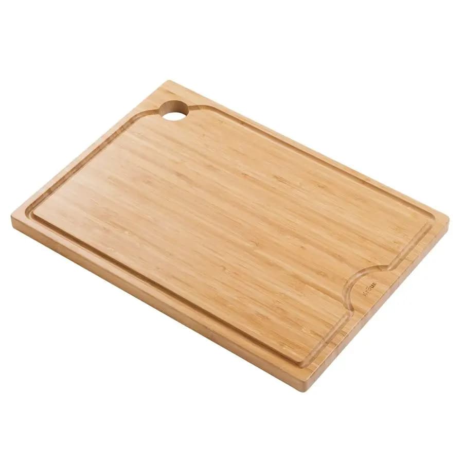 Tagliere in bambù massiccio Kore per lavello da cucina 16 3/4 pollici x 12 pollici, KCBWS103BB