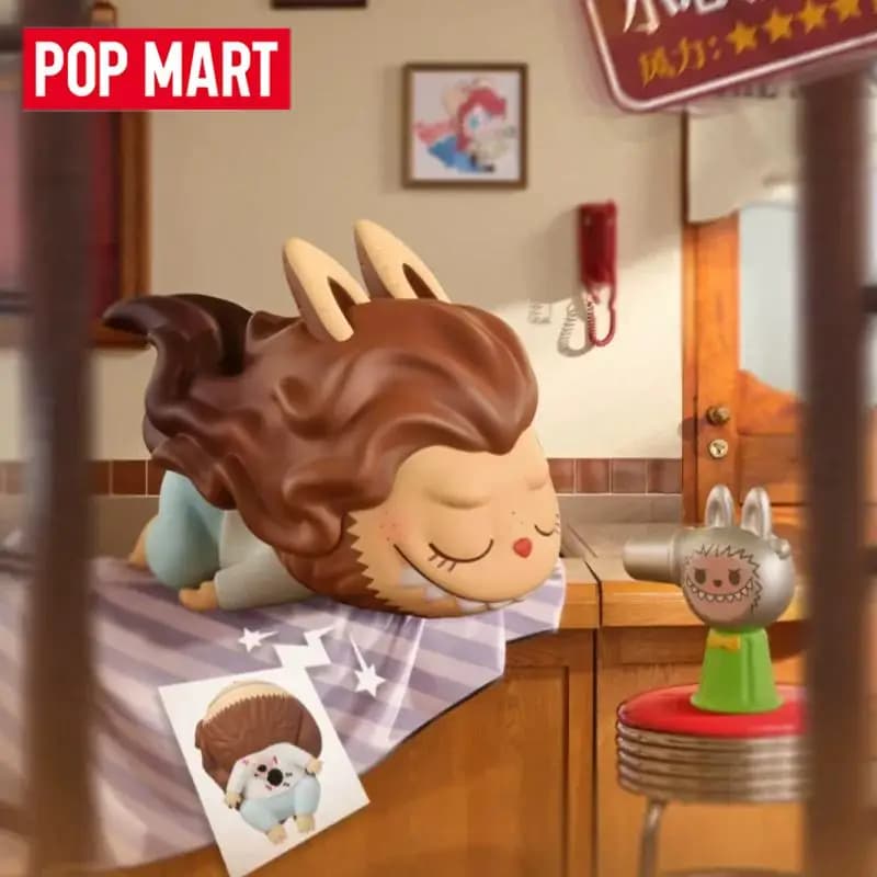 POP MART LABUBU THE MONSTERS HAIR SALON Series Trendy Blind Random Box Toys Mystery Box Guess Bag Action Figure Surprise Gift