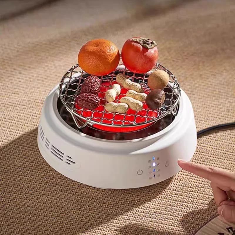 Stufa elettrica in ceramica da 1500 W Stufa da tè per la casa Ufficio Tea Brewer Piastra riscaldante elettrica adatta per tè/caffè Auto Mantieni caldo