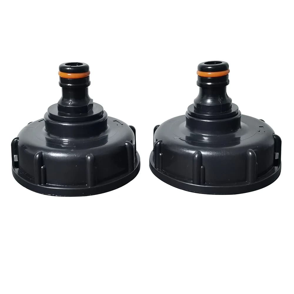 1/2 "3/4" IBC Tank Valve Adapter Pipe Garden Water Connector 60mm Thread Large Spare Valve Parts Assembly Parts