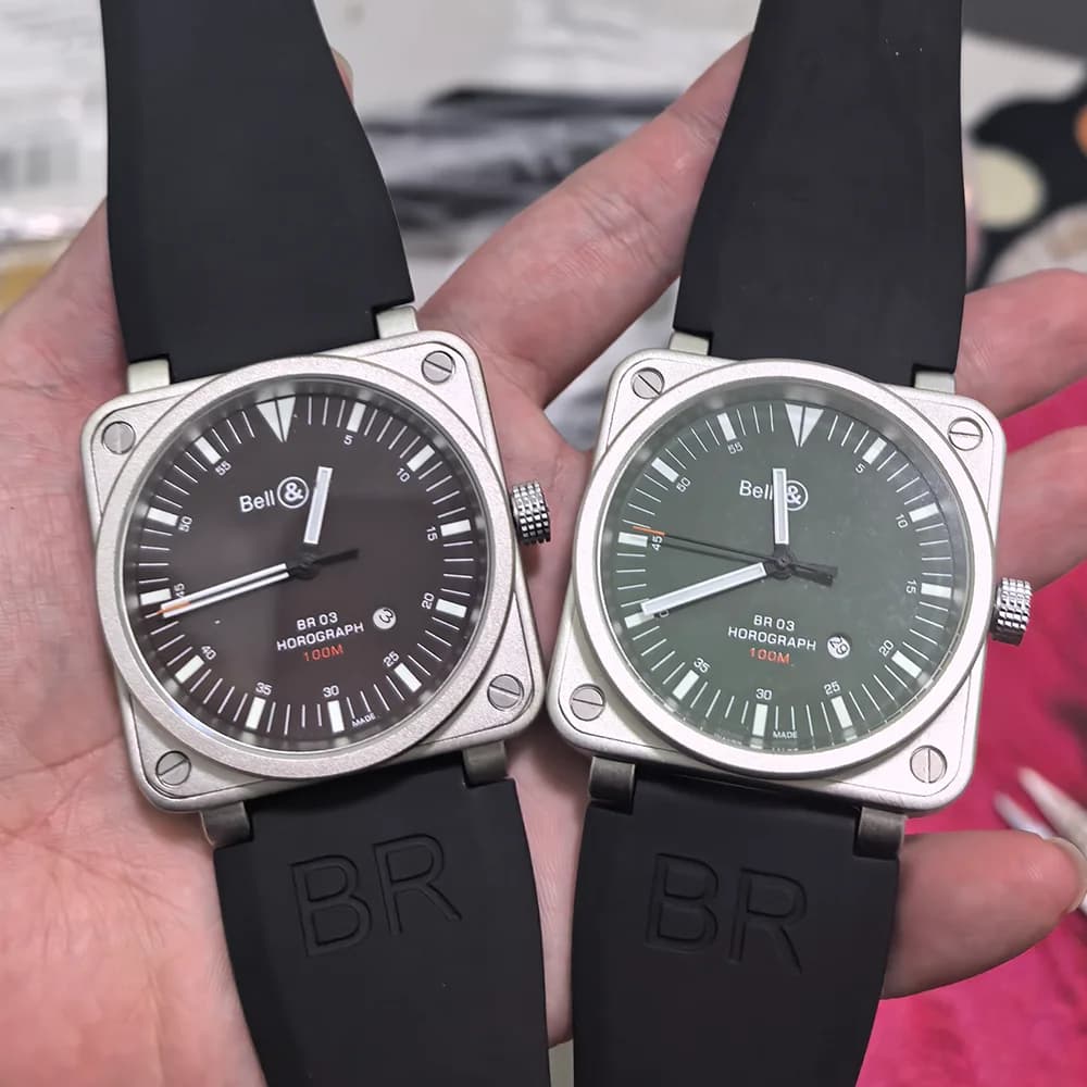 Top AAA Hot Sale Top Quality Original Brand Watches For Mens High Quality Square Automatic Mechanical Watch Business AAA Clock