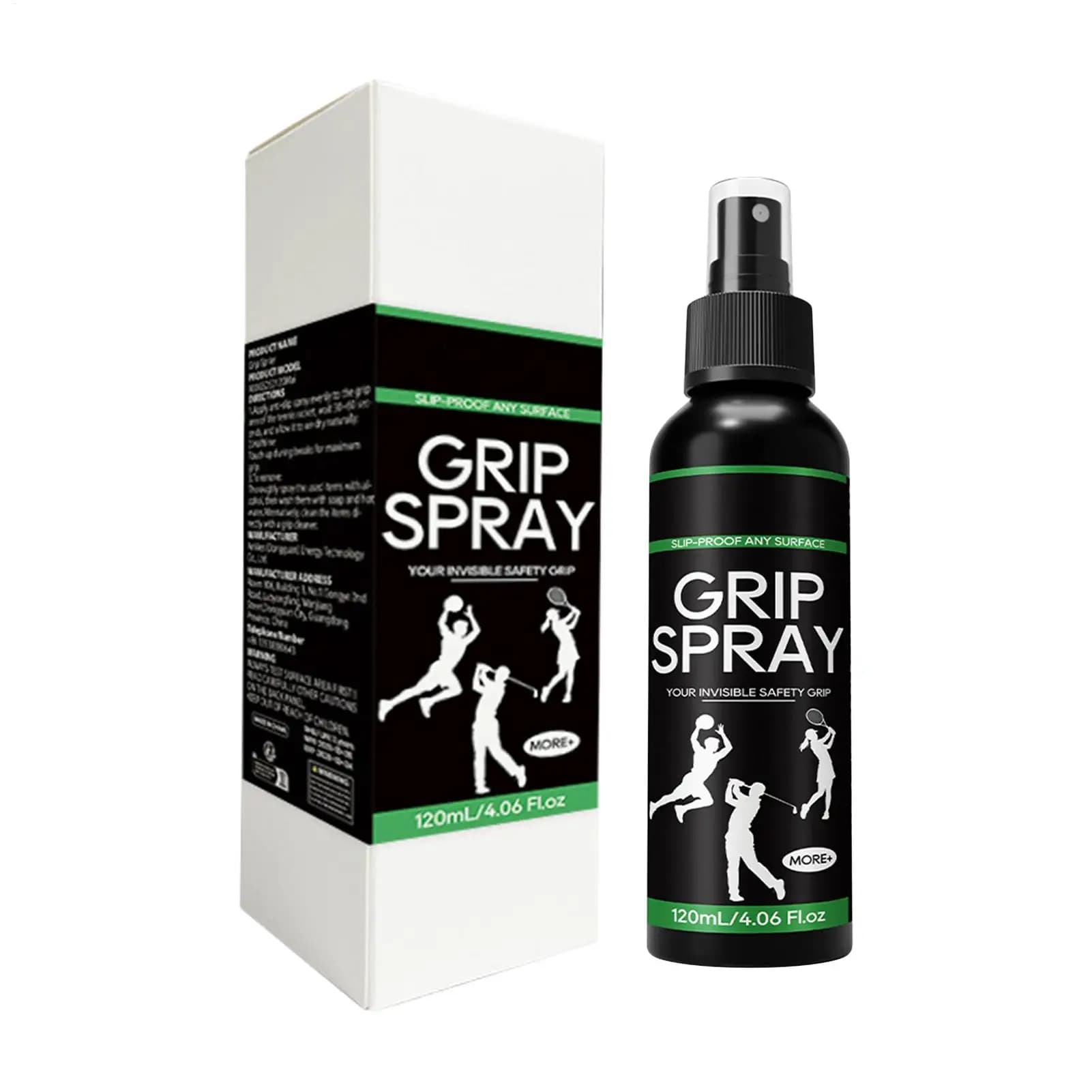 Spray antiscivolo per pallacanestro 120ml, ad asciugatura rapida, spray protettivo per scarpe da tennis, golf, badminton