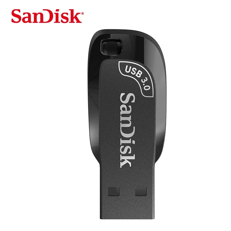 SanDisk USB 3.2 Chiavetta USB da 64 GB CZ410 Chiavetta USB Chiavetta di memoria Disco U nero Mini Pendrive Nero Archiviazione esterna per laptop