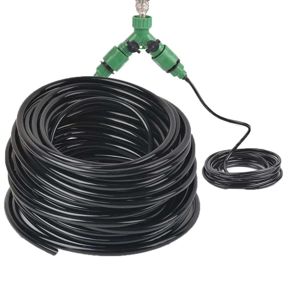 20/30/40/50m Garden Irrigation Pipe 1/4 "4/7mm Pipe Micro Drip Irrigation Pipe Sprinkler Lawn Plants Garden Hose