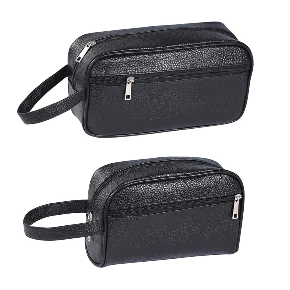 Women PU Leather Travel Toiletry Bag, Cosmetic Case, Waterproof Women Makeup Bag, Beauty Wash Bag