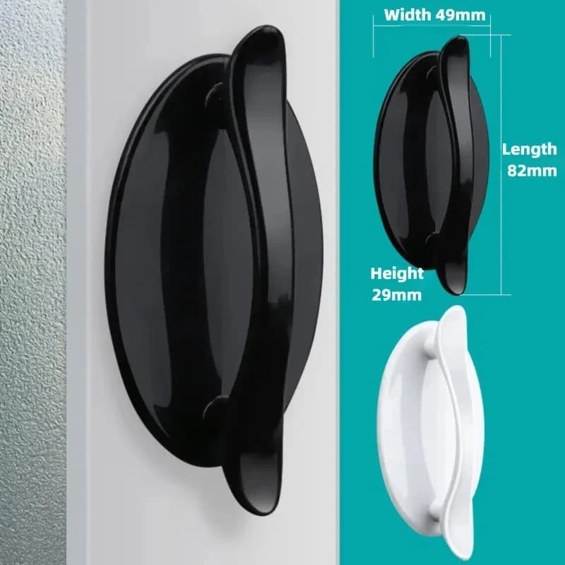 Maniglie Autoadesive Moderne e Minimaliste - Pomelli per Armadi, Mobili e Cassetti, Accessori per Finestre