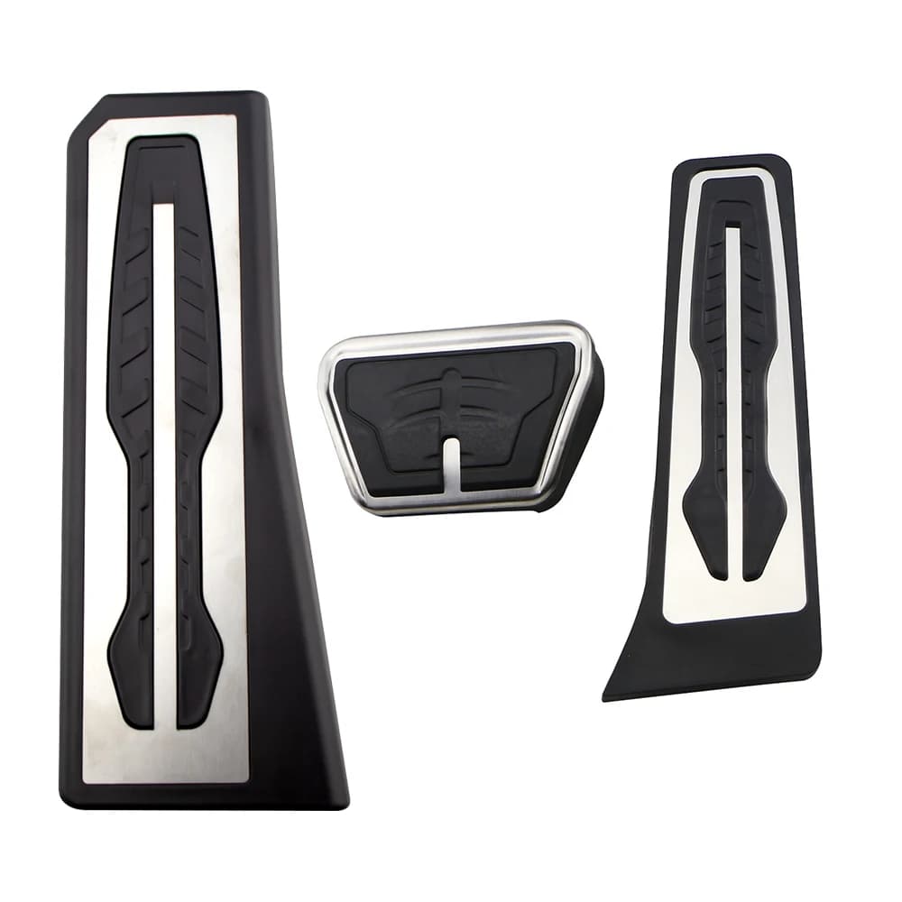 LHD car pedals for BMW 5 F10 F11 523i 528i 530i 535i 550i 2011 - 2017 Gas footrest brake pedal cover cushions