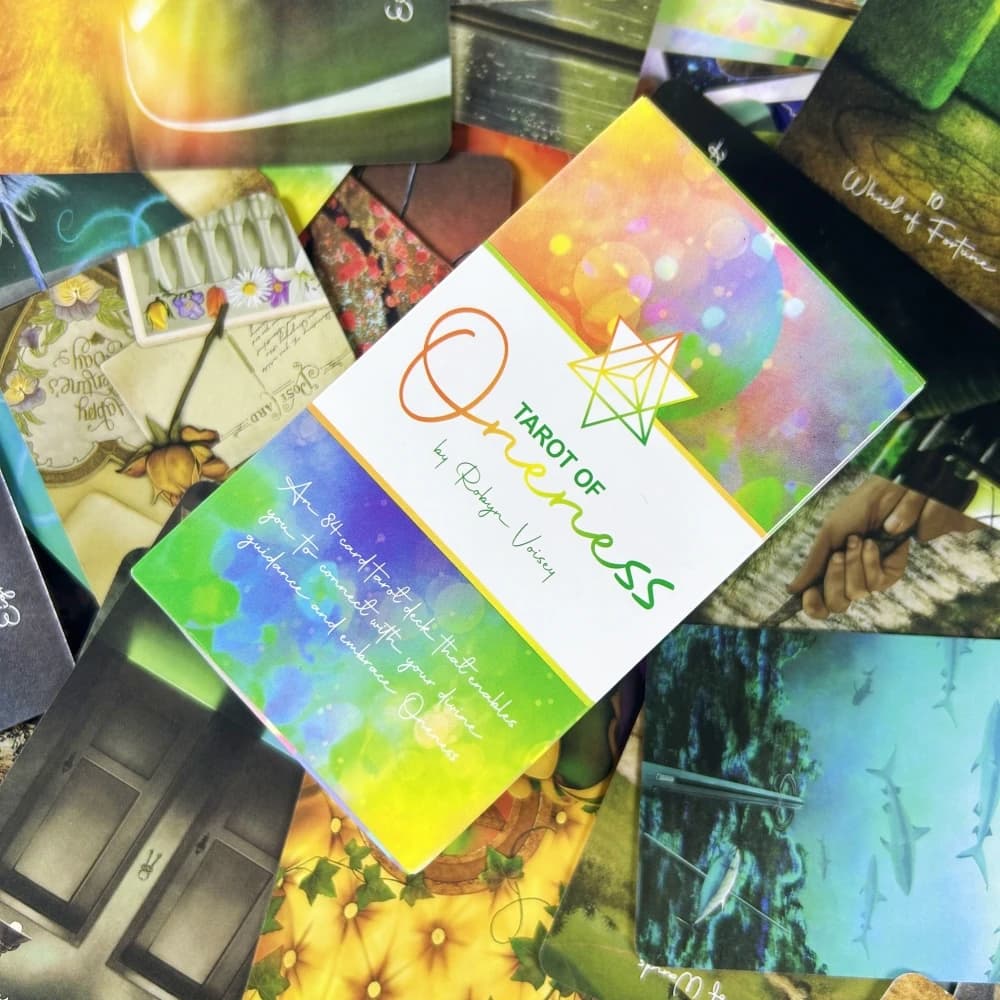 1pc Tarocchi di Oneness Carte A 84 Mazzo Giochi da tavolo per divinazione di alta qualità Carte da gioco per intrattenimento per feste