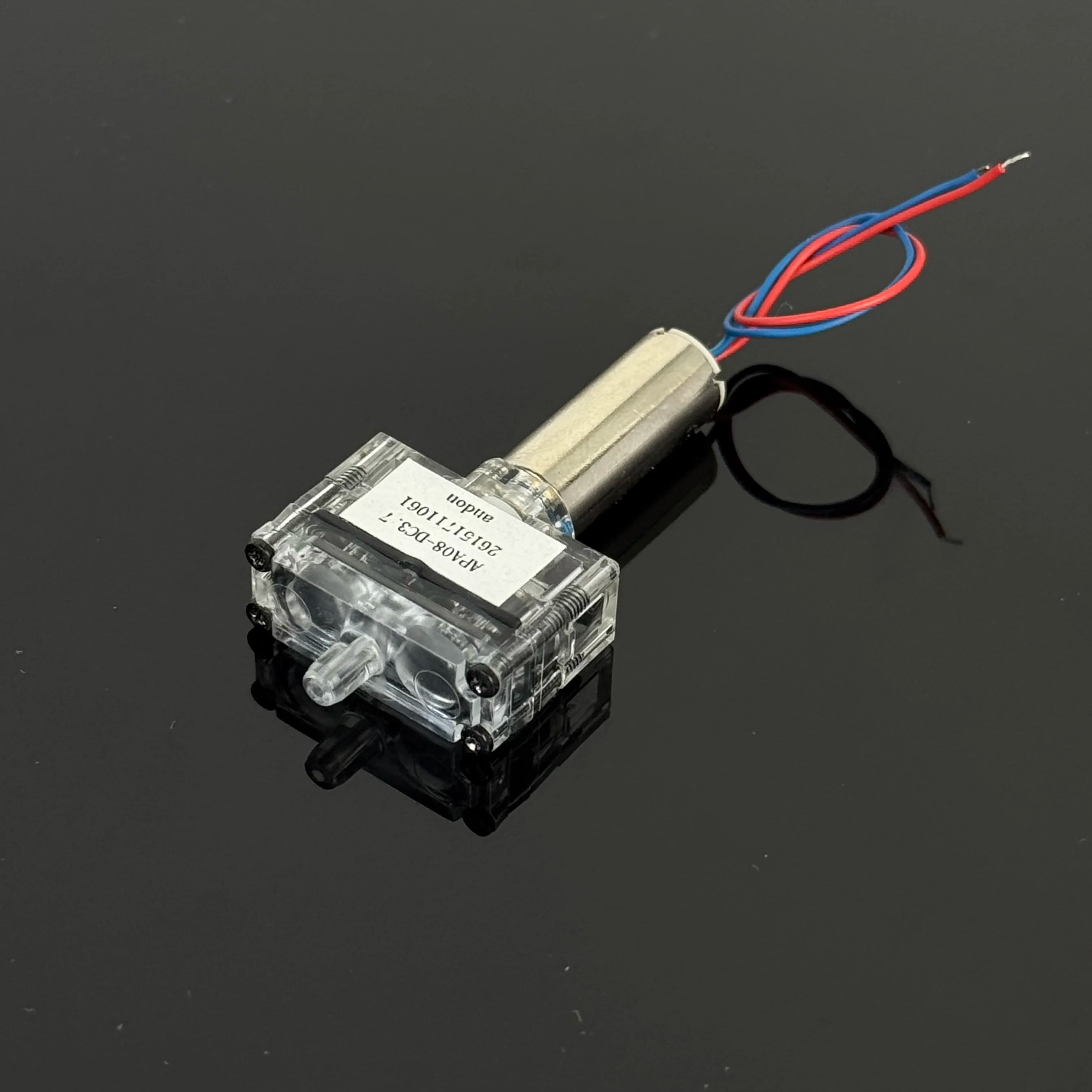 DC 3V 3.7V Micro 8mm * 20mm 820 Motore Coreless Mini Pompa Pompa di Aria Trasparente per Monitor della Pressione Sanguigna Salute Attrezzature di Bellezza