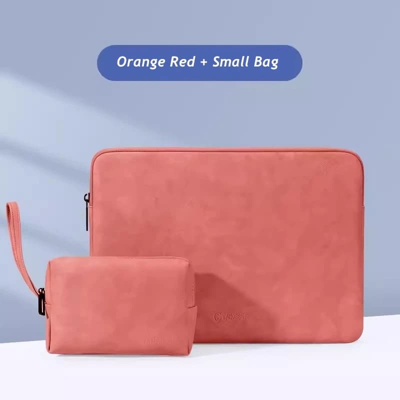Borsa per laptop in pelle PU di marca 12,13.3,14,15.4,15.6,16 pollici, custodia da donna per uomo e donna per notebook MacBook Air Pro ASUS Huawei