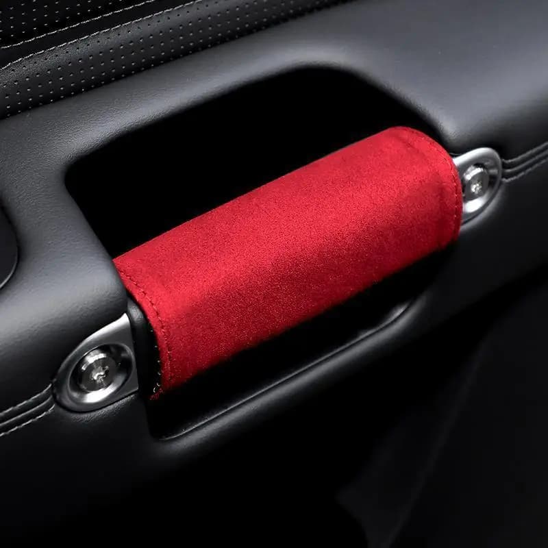 Copertura protettiva per maniglia interna della porta dell'auto Decorazione per guanto per porta dell'auto Decorazione per guanto per bracciolo dell'auto Copertura protettiva per maniglia del tetto