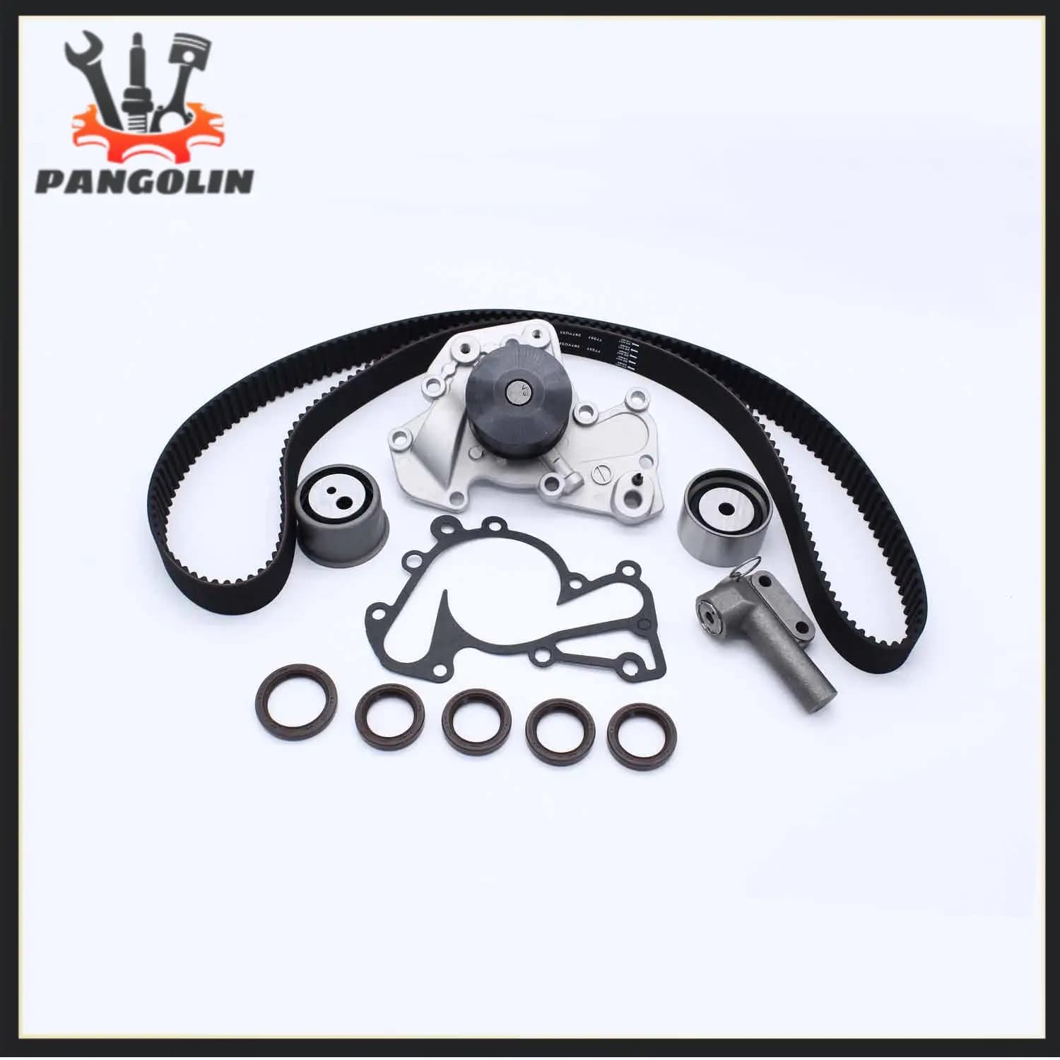 1Set G6BW G6BA Engine Timing Belt Kit w/Hydraulic Tensioner Water Pump For Hyundai Sonata Santa Sportage 2.5L 2.7L DOHC V6 24V