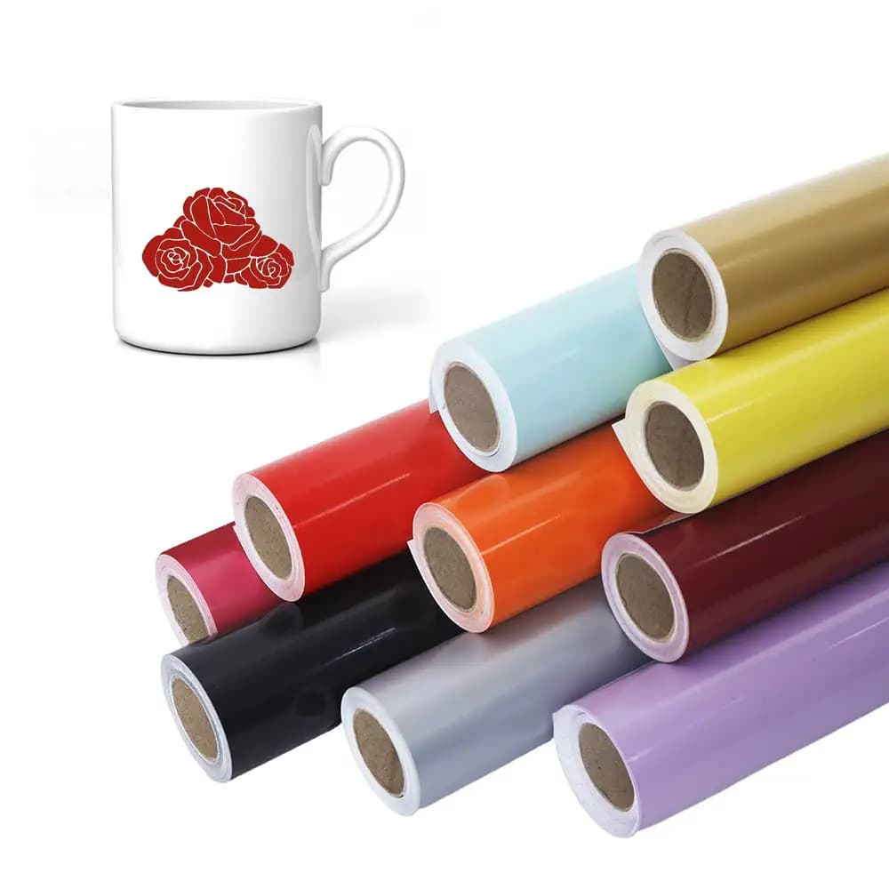 1 rotolo di vinile autoadesivo da 12" x 3 piedi, adatto per mobili fai da te, adesivo decorativo, decalcomania per la casa, macchina per l'autter, facile da tagliare e erbacce
