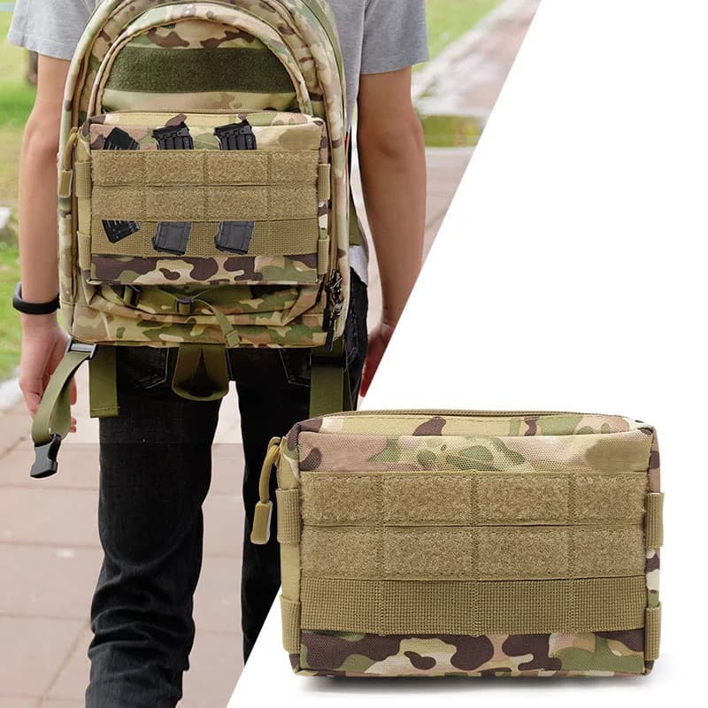 Molle Utility EDC Marsupio Custodia tattica Borsa di pronto soccorso medico Marsupio Sport all'aria aperta Caccia da campeggio Tasca per cintura in vita