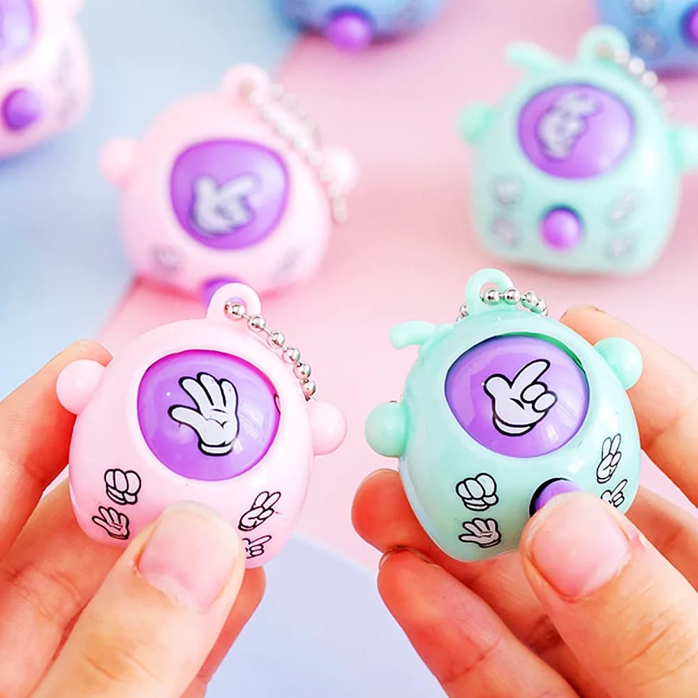 20-50 pezzi mini portachiavi pop bambino sensoriale agitarsi giocattoli prezzi in classe sfusi bomboniere per feste di compleanno per bambini riempitivi per sacchetti regalo