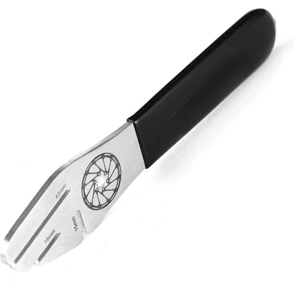 Rotore Truing Forcella Strumento di allineamento disco bici Chiave freno bicicletta, Strumento di allineamento regolazione pastiglie freno a disco bici Regolatore gap, 3 Sl